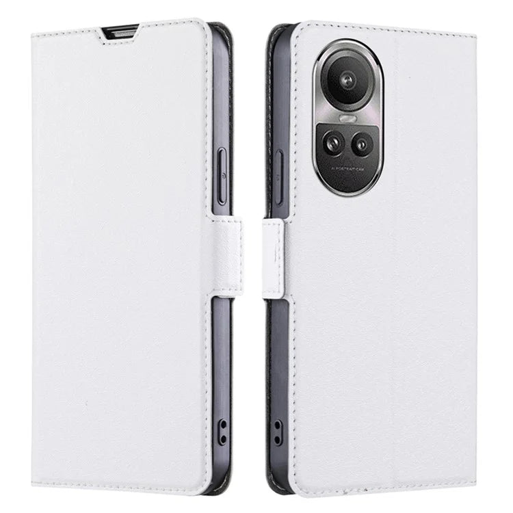 For Oppo Reno10 5G (Global) / Reno10 Pro 5G (Global) Case Leather Card Slot Phone Cover