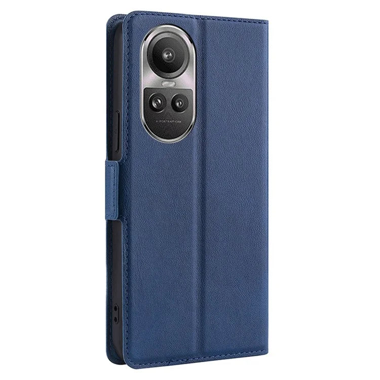 For Oppo Reno10 5G (Global) / Reno10 Pro 5G (Global) Case Leather Card Slot Phone Cover