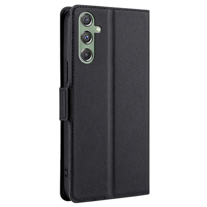 For Samsung Galaxy M34 5G / F34 5G Case Scratch-resistant PU Leather Phone Cover with Card Slot