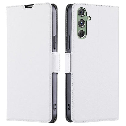 For Samsung Galaxy M34 5G / F34 5G Case Scratch-resistant PU Leather Phone Cover with Card Slot