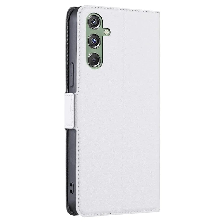 For Samsung Galaxy M34 5G / F34 5G Case Scratch-resistant PU Leather Phone Cover with Card Slot