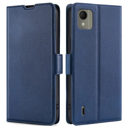 For Nokia C110 Case Scratch-resistant Leather Card Slot Phone Protector