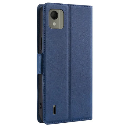 For Nokia C110 Case Scratch-resistant Leather Card Slot Phone Protector