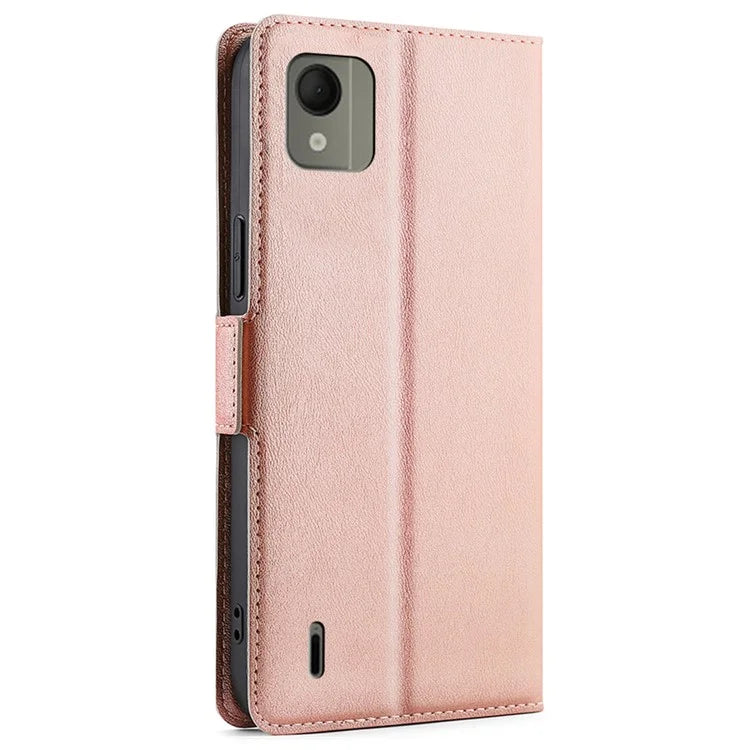 For Nokia C110 Case Scratch-resistant Leather Card Slot Phone Protector
