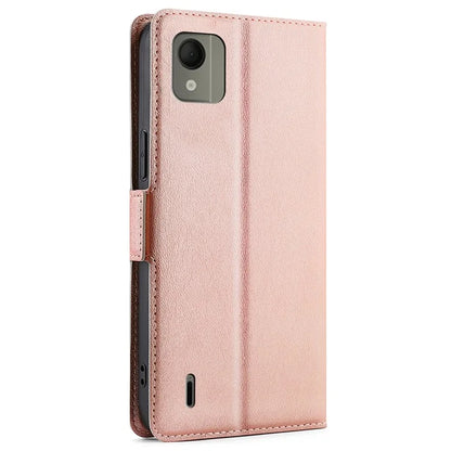 For Nokia C110 Case Scratch-resistant Leather Card Slot Phone Protector