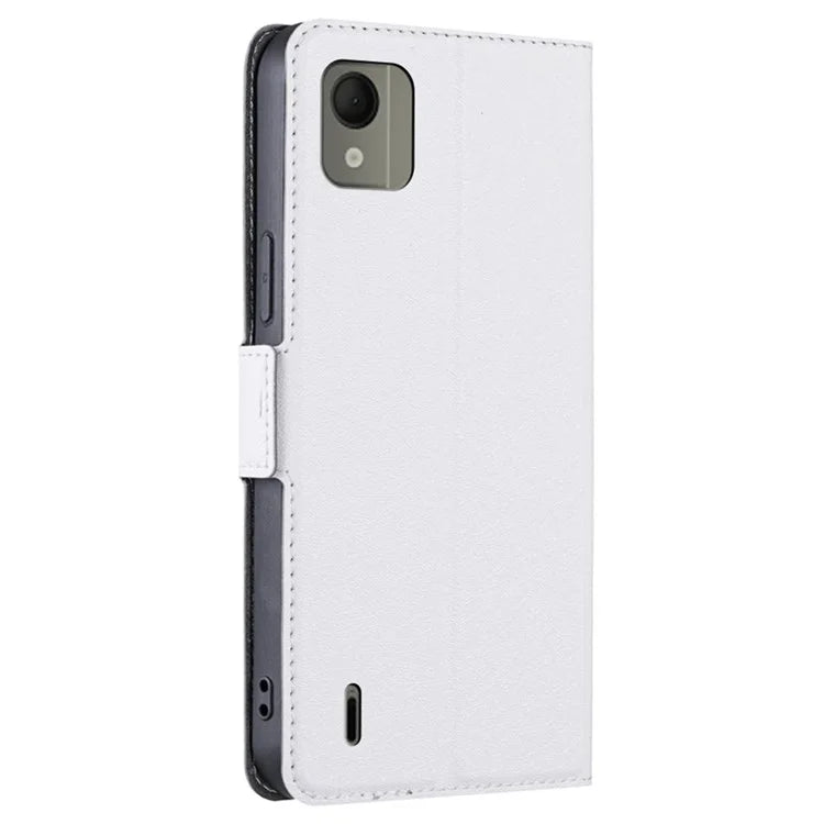 For Nokia C110 Case Scratch-resistant Leather Card Slot Phone Protector