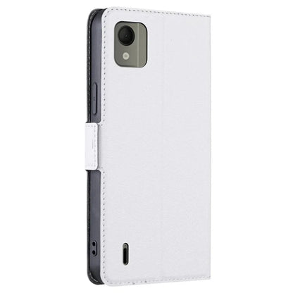 For Nokia C110 Case Scratch-resistant Leather Card Slot Phone Protector