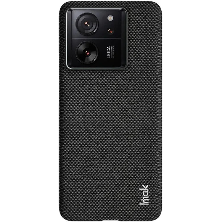 IMAK Ruiyi Series for Xiaomi 13T / 13T Pro Case Cloth Texture PU Leather+PC Phone Cover