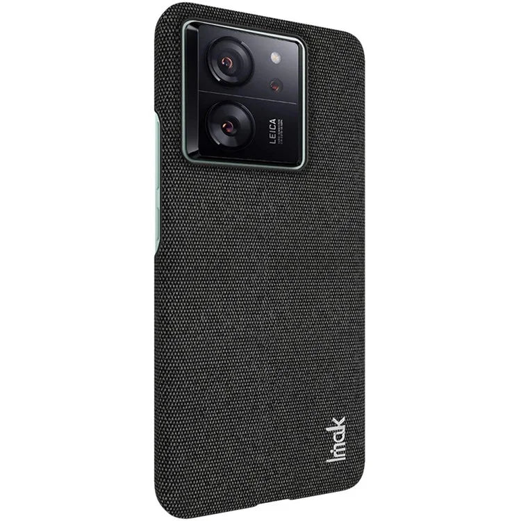IMAK Ruiyi Series for Xiaomi 13T / 13T Pro Case Cloth Texture PU Leather+PC Phone Cover