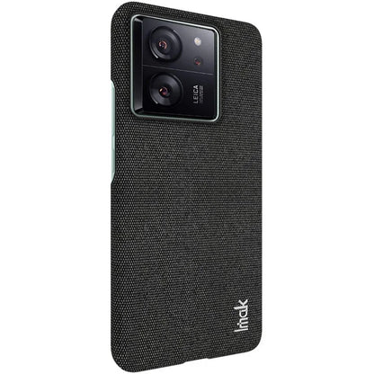 IMAK Ruiyi Series for Xiaomi 13T / 13T Pro Case Cloth Texture PU Leather+PC Phone Cover