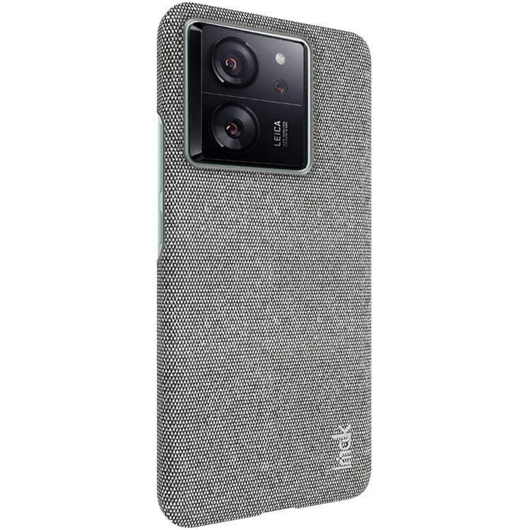 IMAK Ruiyi Series for Xiaomi 13T / 13T Pro Case Cloth Texture PU Leather+PC Phone Cover