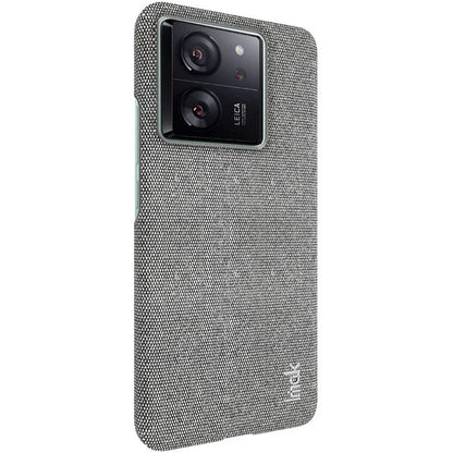 IMAK Ruiyi Series for Xiaomi 13T / 13T Pro Case Cloth Texture PU Leather+PC Phone Cover