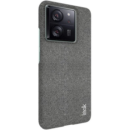 IMAK Ruiyi Series for Xiaomi 13T / 13T Pro Case Cloth Texture PU Leather+PC Phone Cover