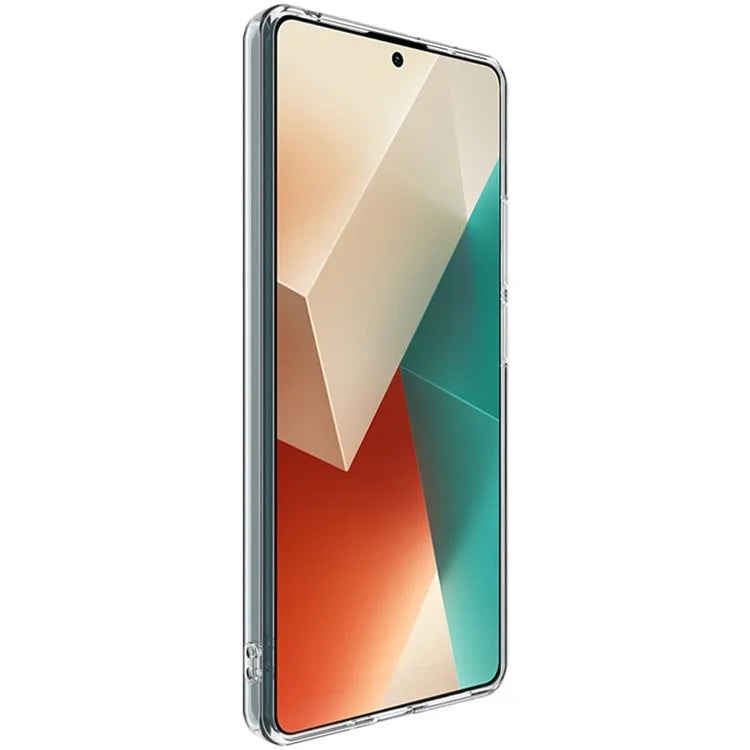 IMAK UX-5 Series for Xiaomi Redmi Note 13 5G Case TPU Transparent Anti-fall Mobile Phone Cover (Slim Style)