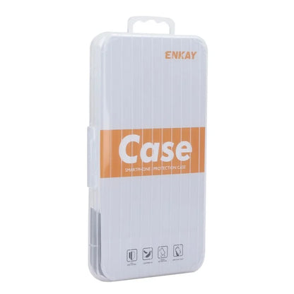 ENKAY HAT PRINCE For Motorola Edge 40 Neo 5G Clear TPU Phone Case Anti-slip Strip Edge Cover Shell