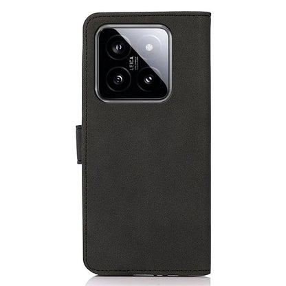 KHAZNEH For Xiaomi 14 Case PU Leather Protective Phone Cover