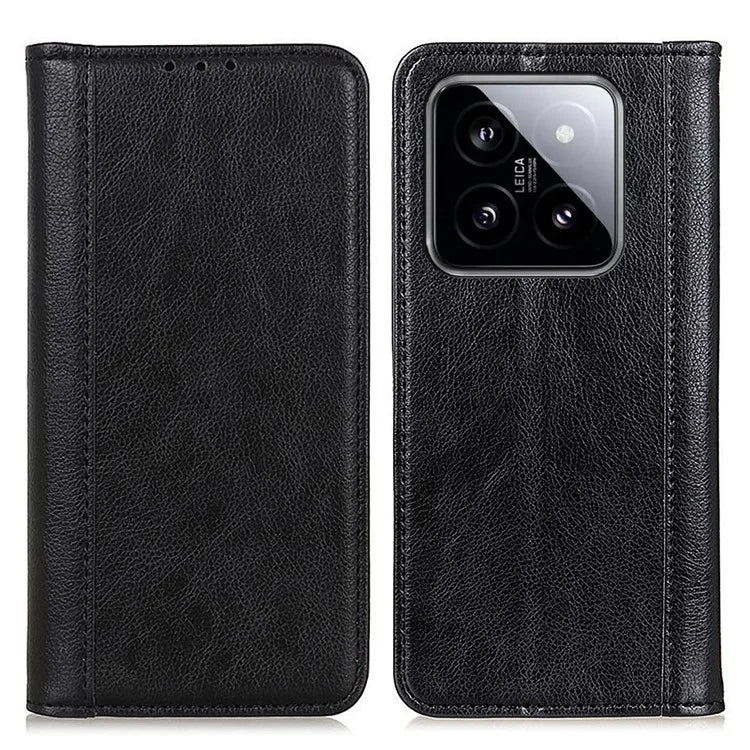 For Xiaomi 14 Pro Case Magnetic Auto Closing Split Leather Wallet Cover