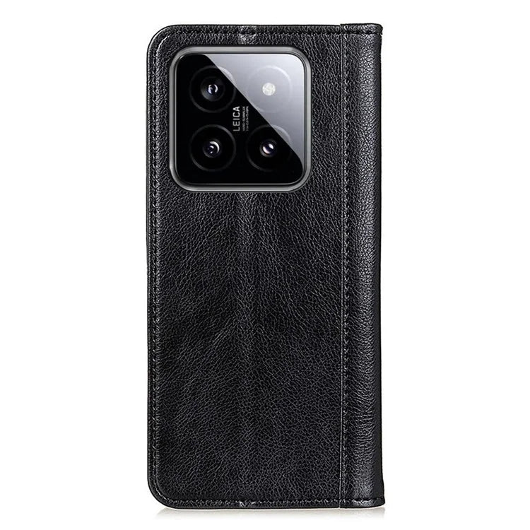 For Xiaomi 14 Pro Case Magnetic Auto Closing Split Leather Wallet Cover