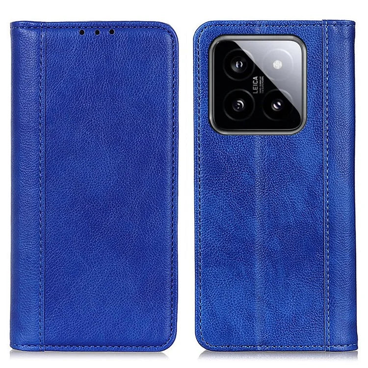 For Xiaomi 14 Pro Case Magnetic Auto Closing Split Leather Wallet Cover
