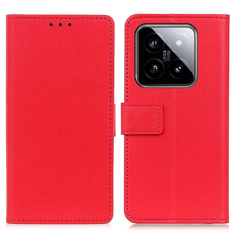 For Xiaomi 14 Pro Case Wallet Stand Drop-proof Phone Cover