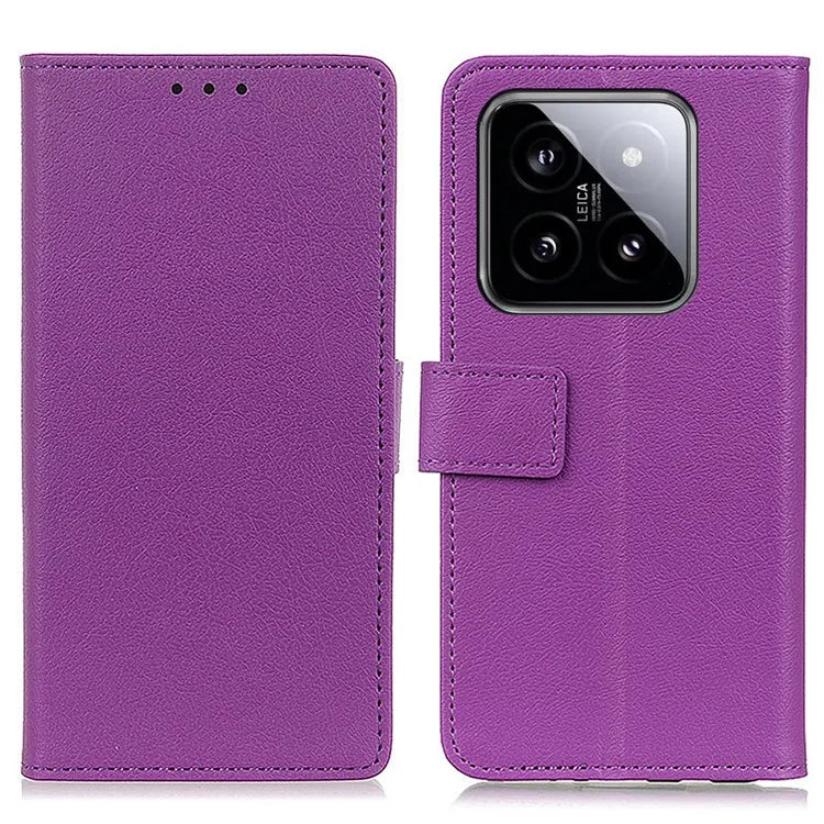 For Xiaomi 14 Pro Case Wallet Stand Drop-proof Phone Cover