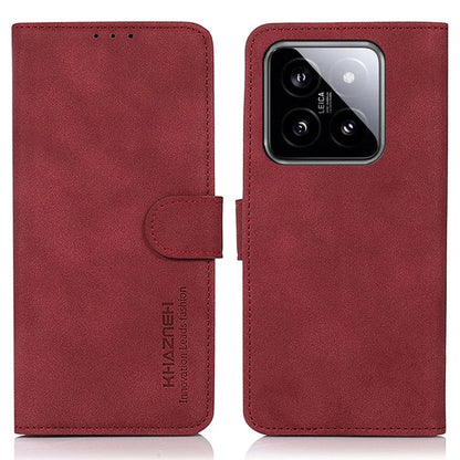 KHAZNEH For Xiaomi 14 Pro Case Anti-scratch Phone Wallet Cover