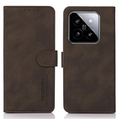 KHAZNEH For Xiaomi 14 Pro Case Anti-scratch Phone Wallet Cover