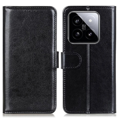 For Xiaomi 14 Pro Leather Case Wallet Stand Shockproof Phone Cover