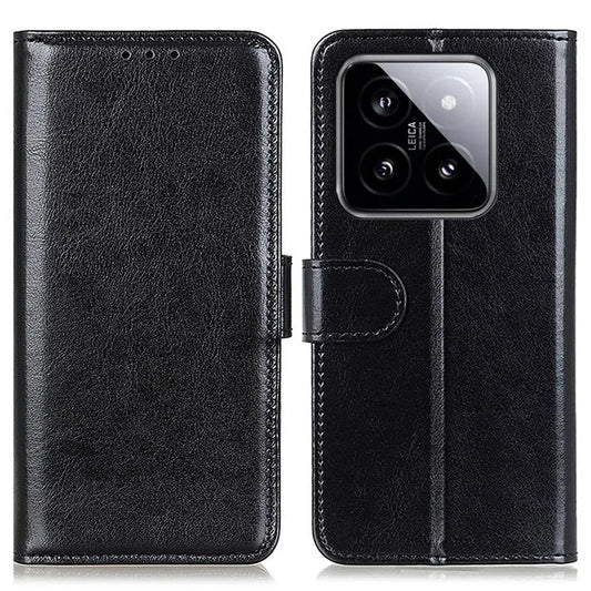 For Xiaomi 14 Pro Leather Case Wallet Stand Shockproof Phone Cover