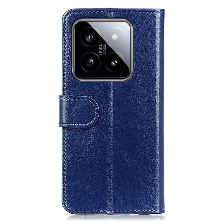For Xiaomi 14 Pro Leather Case Wallet Stand Shockproof Phone Cover