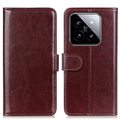 For Xiaomi 14 Pro Leather Case Wallet Stand Shockproof Phone Cover