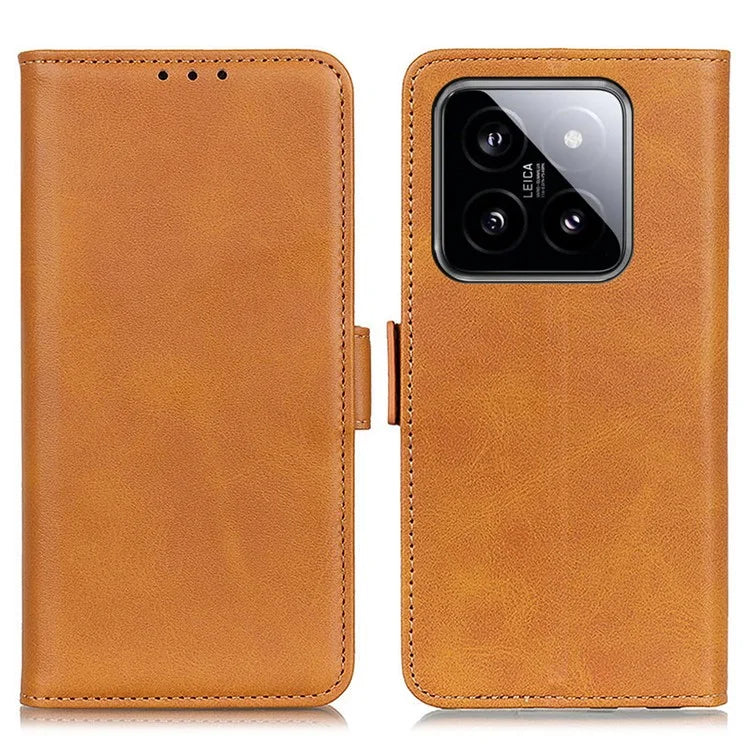 For Xiaomi 14 Pro Case Magnetic Clasp Wallet Leather Cover