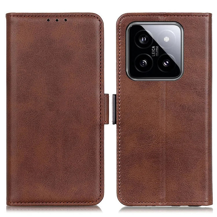 For Xiaomi 14 Pro Case Magnetic Clasp Wallet Leather Cover
