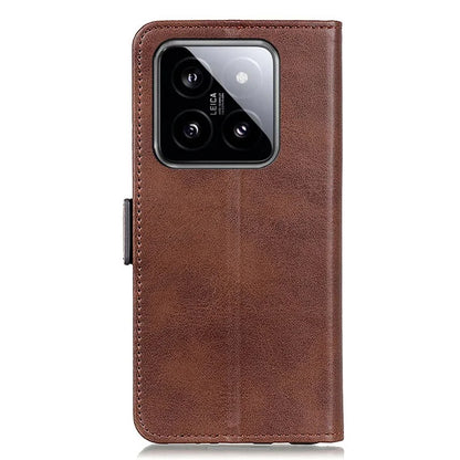 For Xiaomi 14 Pro Case Magnetic Clasp Wallet Leather Cover