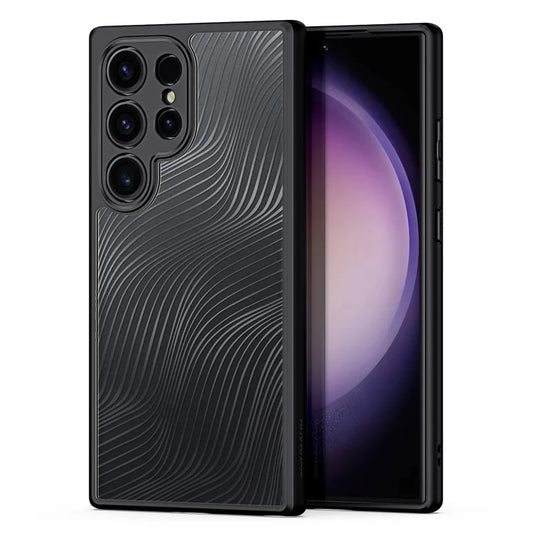 DUX DUCIS Aimo Series Phone Case for Samsung Galaxy S24 Ultra Case TPU+PC Phone Cover (REACH Certification)