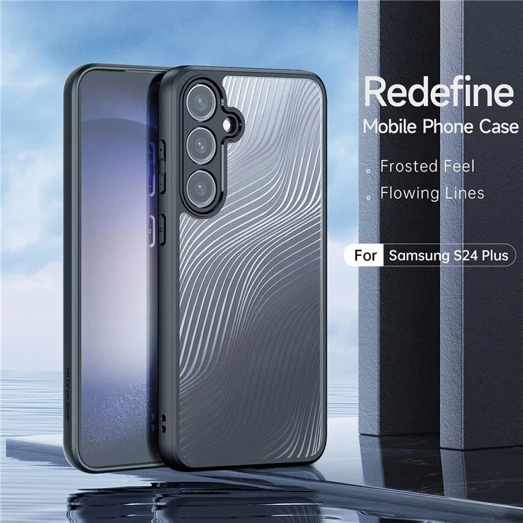 DUX DUCIS Aimo Series Shockproof Case for Samsung Galaxy S24+ Case TPU+PC Matte Phone Protector (REACH Certification)