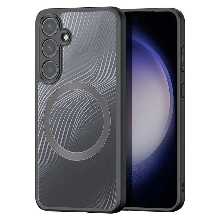 DUX DUCIS Aimo Series Slim Case for Samsung Galaxy S24 Case TPU+PC Phone Cover Compatible with MagSafe (REACH)