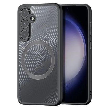 DUX DUCIS Aimo Series Slim Case for Samsung Galaxy S24 Case TPU+PC Phone Cover Compatible with MagSafe (REACH)