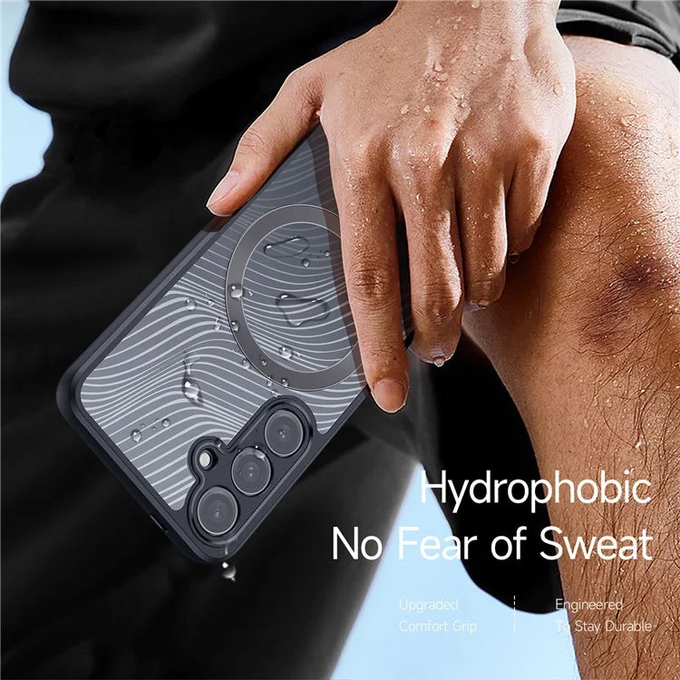 DUX DUCIS Aimo Series Slim Case for Samsung Galaxy S24 Case TPU+PC Phone Cover Compatible with MagSafe (REACH)