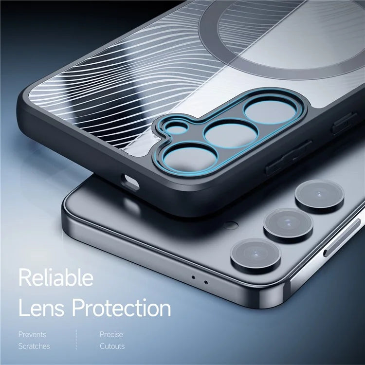DUX DUCIS Aimo Series Slim Case for Samsung Galaxy S24 Case TPU+PC Phone Cover Compatible with MagSafe (REACH)