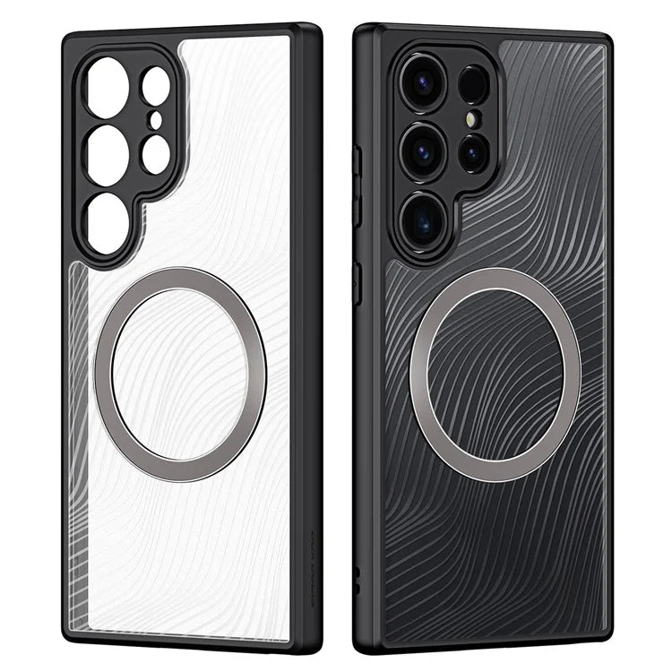 DUX DUCIS Aimo Series for Samsung Galaxy S24 Ultra Case Compatible with MagSafe TPU+PC Matte Phone Case (REACH)