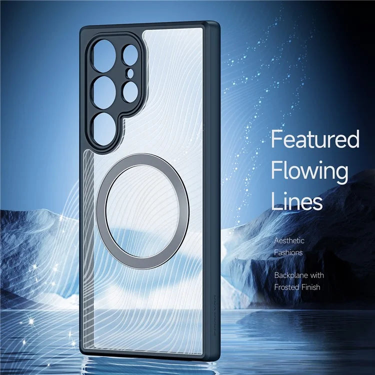 DUX DUCIS Aimo Series for Samsung Galaxy S24 Ultra Case Compatible with MagSafe TPU+PC Matte Phone Case (REACH)