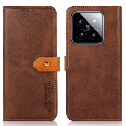 KHAZNEH For Xiaomi 14 Pro Case Wallet Stand Full Protection Phone Cover
