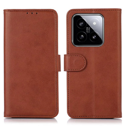 For Xiaomi 14 Pro Case PU Leather Wallet Phone Stand Cover