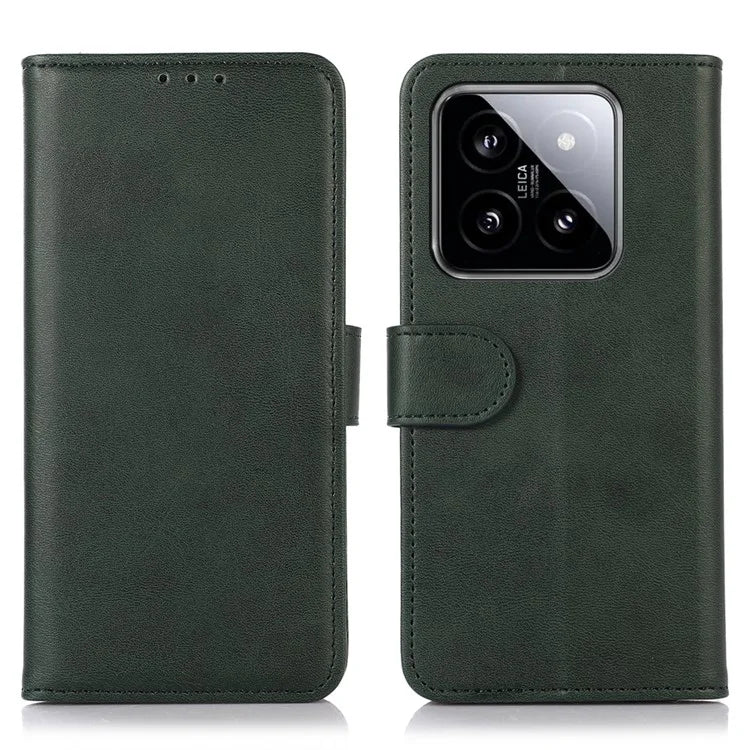For Xiaomi 14 Pro Case PU Leather Wallet Phone Stand Cover