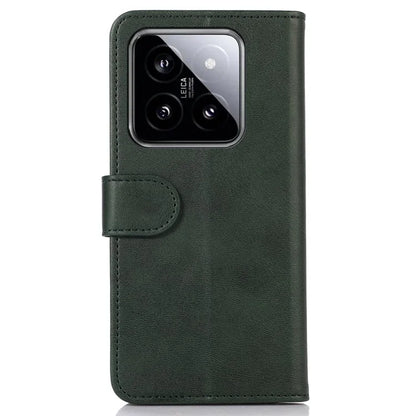 For Xiaomi 14 Pro Case PU Leather Wallet Phone Stand Cover