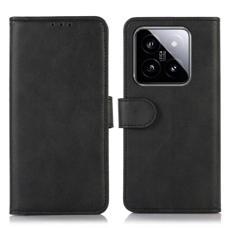For Xiaomi 14 Pro Case PU Leather Wallet Phone Stand Cover