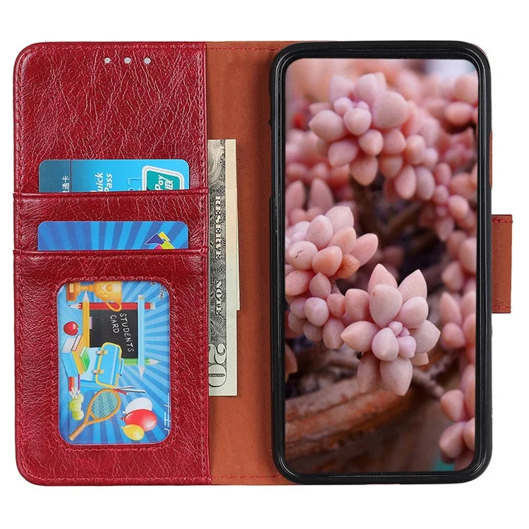 For Xiaomi 14 Pro Case Nappa Texture Wallet Split Leather Phone Cover