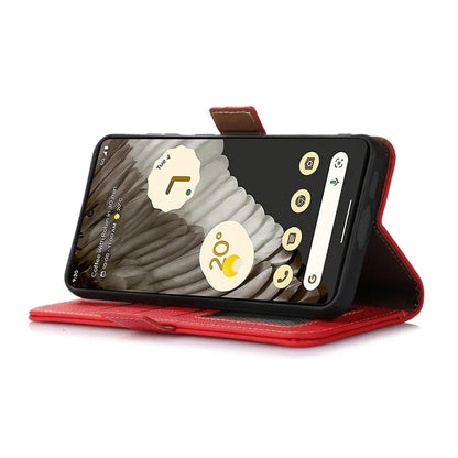 TJ For Google Pixel 8a Case RFID Blocking Phone Wallet Cover