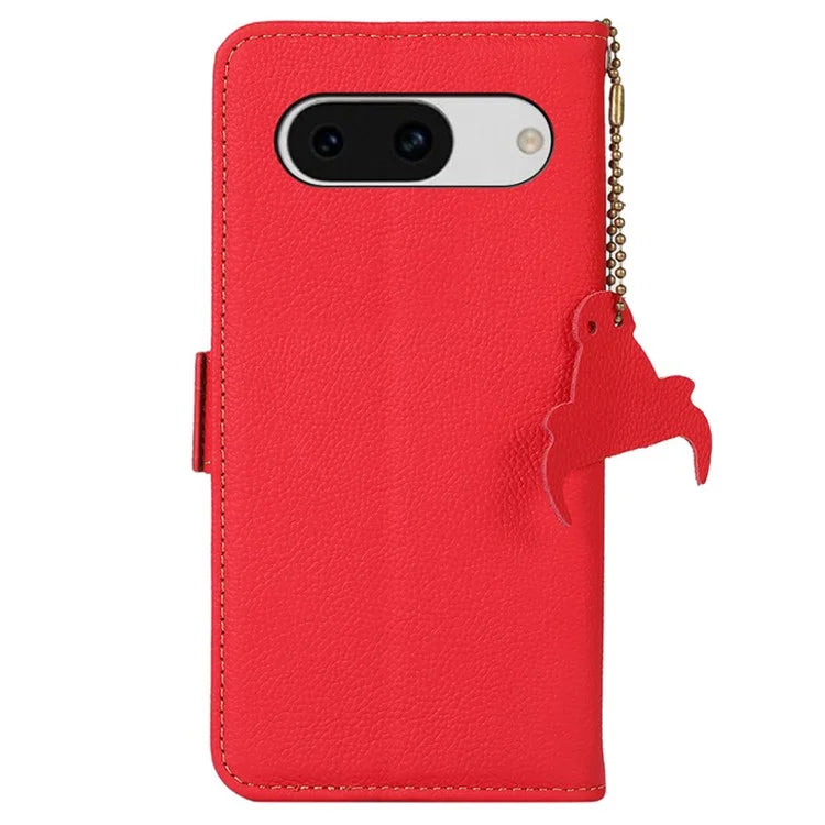 TJ For Google Pixel 8a Case RFID Blocking Phone Wallet Cover